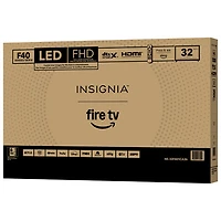 Insignia 32" 1080p HD HDR LCD Fire TV Smart TV (NS-32F401CA26) - 2024
