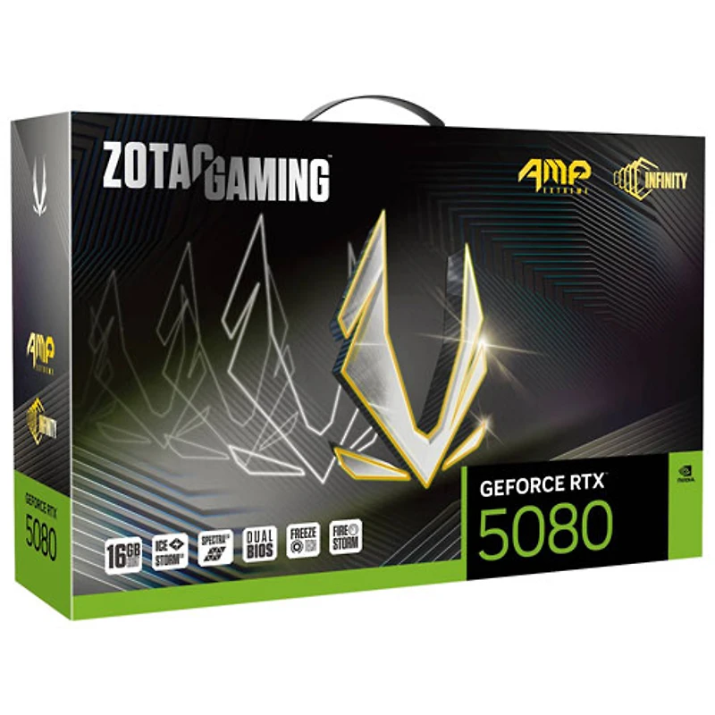 ZOTAC Gaming GeForce RTX 5080 AMP Extreme Infinity 16GB GDDR7 Video Card