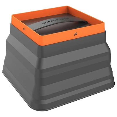 Couvercle d'arrosage repliable en silicone de Blackstone - Gris