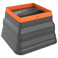 Couvercle d'arrosage repliable en silicone de Blackstone - Gris