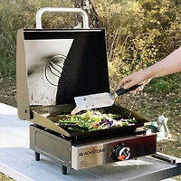 Plaque chauffante de table portative au propane de 17 po avec couvercle de Blackstone