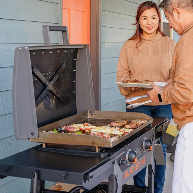 Blackstone 28" Iron Forged Griddle with Hood