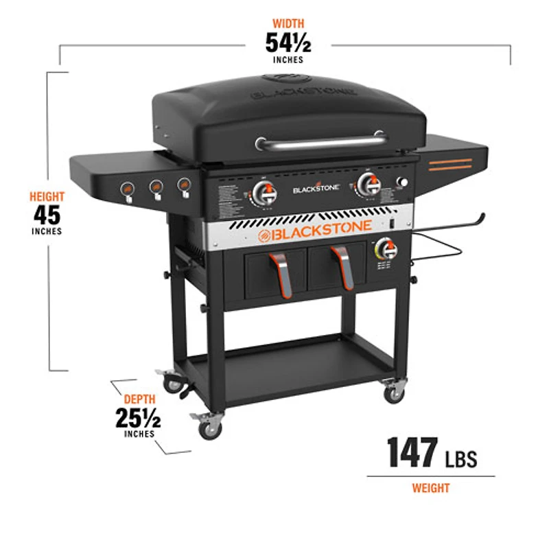 Blackstone Patio 28" 34000 BTU Propane Airfryer Griddle