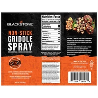 Vaporisateur antiadhésif pour plaque chauffante de Blackstone