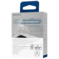Insignia 70W Dual USB-C GaN Wall Charger (NS-PW370C2W25-C) - Only at Best Buy