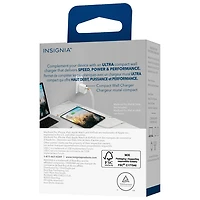 Chargeur mural à 2 ports USB-C GaN de 100 W d'Insignia (NS-PW31XC2W25-C) - Exclusivité Best Buy