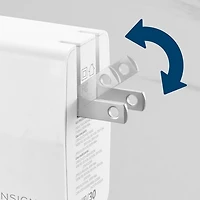 Chargeur mural à 2 ports USB-C GaN de 140 W d'Insignia (NS-PW3X4C2W25-C) - Exclusivité Best Buy