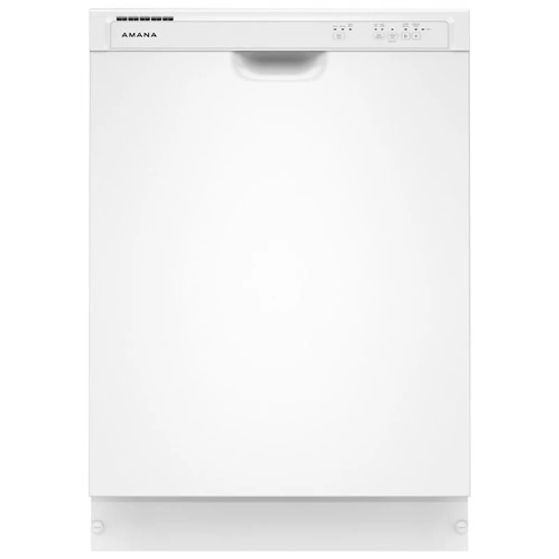 Lave-vaisselle encastrable 24 po 59 dB avec troisième panier d'Amana (ADFS2524RW) - Blanc