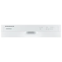Lave-vaisselle encastrable 24 po 59 dB avec troisième panier d'Amana (ADFS2524RW) - Blanc