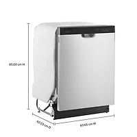 Amana 24" 59dB Built-In Dishwasher with Third Rack (ADFS2524RS) - Stainless Steel