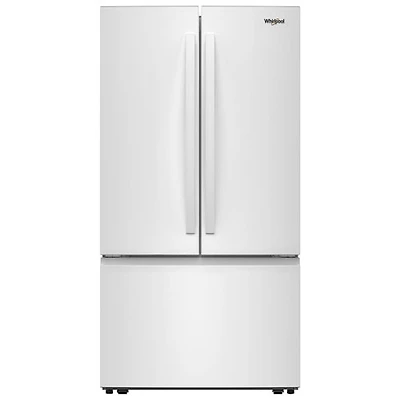 Whirlpool 36" 30.52 Cu. Ft. French Door Refrigerator (WRFF3136SW) - White