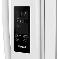 Whirlpool 36" 30.52 Cu. Ft. French Door Refrigerator (WRFF3136SW) - White