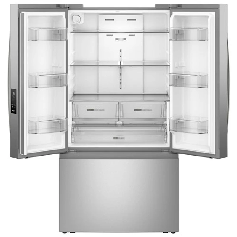 Réfrigérateur à deux portes 30,52 pi³ et 36 po de Whirlpool (WRFF3136SZ) - Acier inoxydable