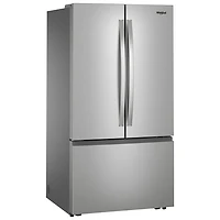 Réfrigérateur à deux portes 30,52 pi³ et 36 po de Whirlpool (WRFF3136SZ) - Acier inoxydable