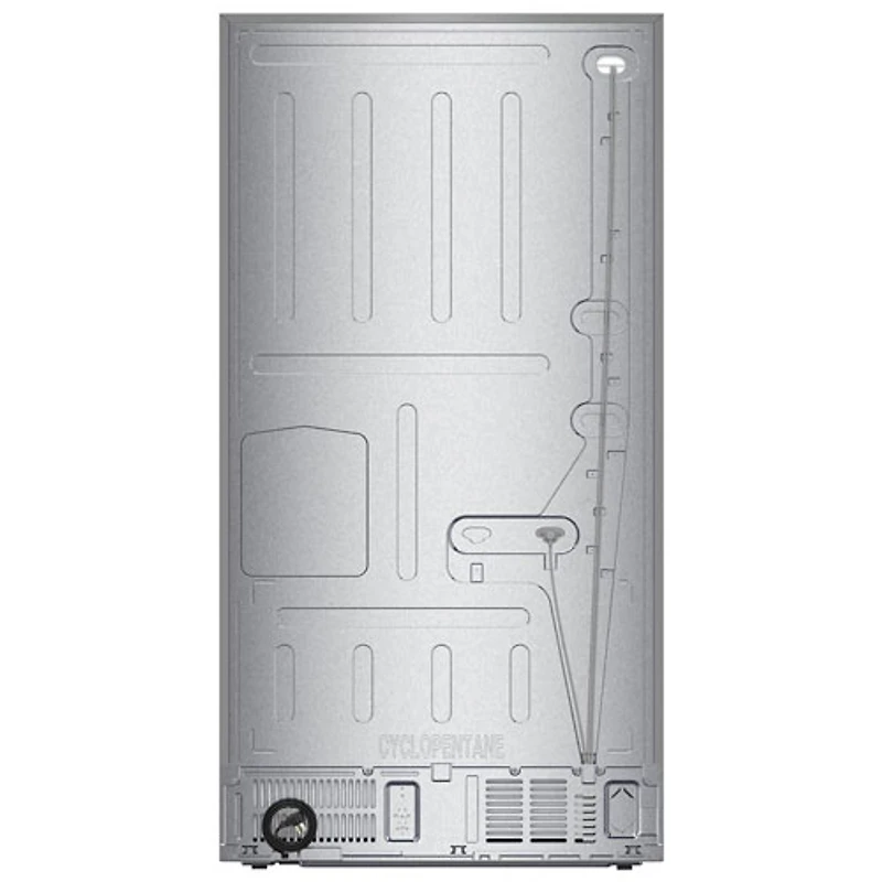 Réfrigérateur à deux portes 30,52 pi³ et 36 po de Whirlpool (WRFF3136SZ) - Acier inoxydable