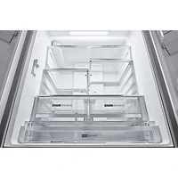 Réfrigérateur 2 portes 29,58 pi³ 36 po avec distributeur glaçons/eau de Whirlpool (WRFF3536SZ) - Inox