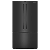 Whirlpool 36" 30.52 Cu. Ft. French Door Refrigerator (WRFF3136SB) - Black
