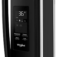 Whirlpool 36" 30.52 Cu. Ft. French Door Refrigerator (WRFF3136SB) - Black