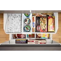Réfrigérateur à deux portes 30,52 pi³ 36 po de Whirlpool (WRFF3136SB) - Noir