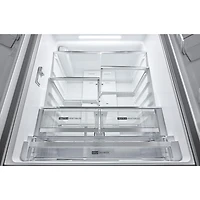 Réfrigérateur à deux portes 30,52 pi³ 36 po avec distributeur d'eau de Whirlpool (WRFF3336SZ) - Inox