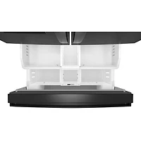 Réfrigérateur à deux portes 29,58 pi³ 36 po avec distributeur d'eau et de glaçons de Whirlpool (WRFF3536SV) - Acier inoxydable noir