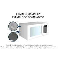 Open Box - Samsung BESPOKE Over-The-Range Microwave - 2.1 Cu. Ft. - Black Matte Steel - Scratch & Dent