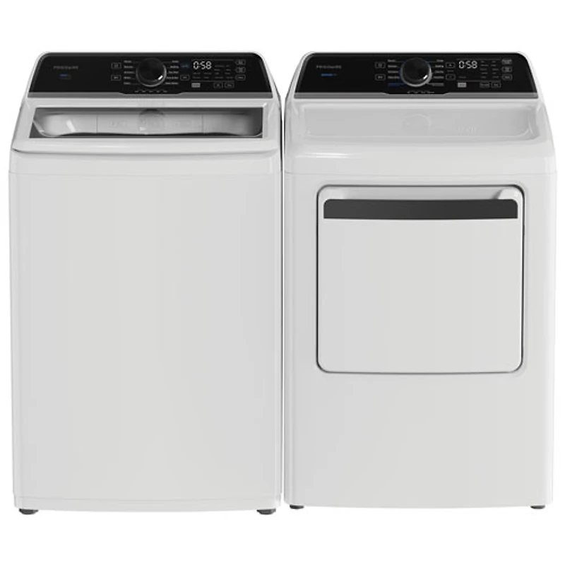 Frigidaire 7.0 Cu. Ft. Gas Dryer (FLVG7523BW) - White