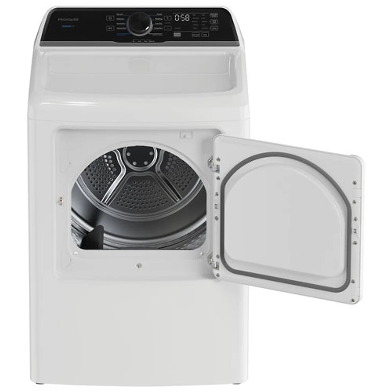 Sécheuse électrique de 7,0 pi³ de Frigidaire (FLVE752CBW) - Blanc