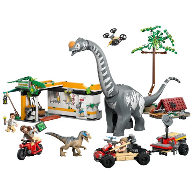 LEGO Jurassic World : Mission de suivi du Raptor et du Titanosaure - 582 pièces (76973)