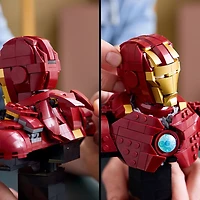 Ensemble de construction LEGO Super Hero : Le buste d'Iron Man MK 4 - 436 Pièces (76327)