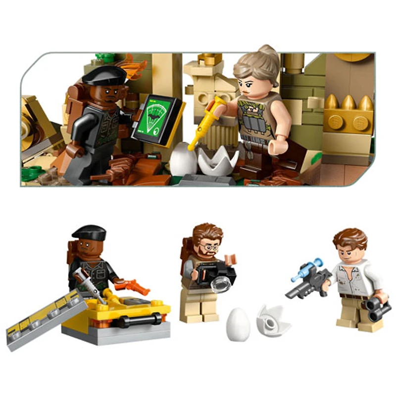 LEGO Jurassic World : Mission aérienne Spinosaure et Quetzalcoatlus - 984 pièces (76976)