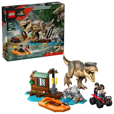 LEGO Jurassic World : L'évasion sur la rivière du T.rex - 199 pièces (76975)