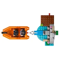 LEGO Jurassic World : L'évasion sur la rivière du T.rex - 199 pièces (76975)