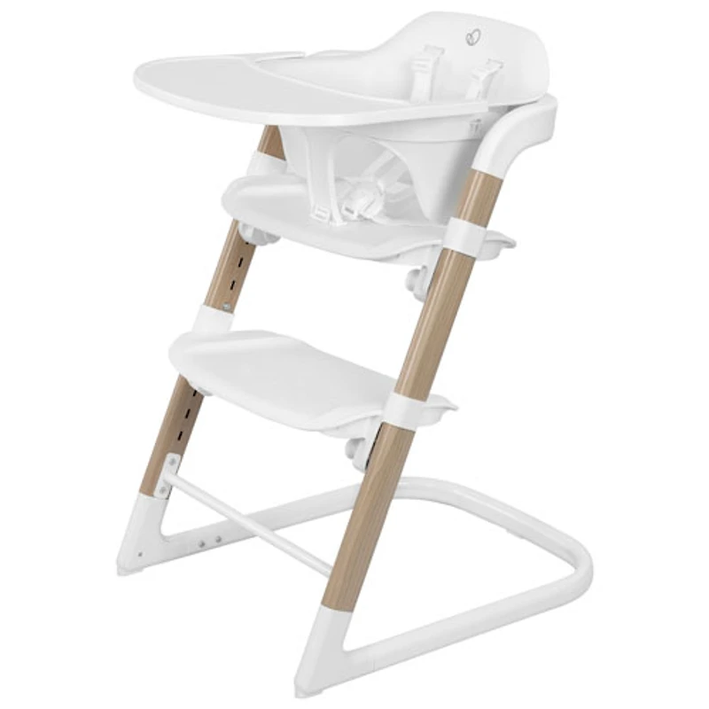Chaise haute multiniveau RightSeat d'Evenflo - Blanc sel de mer