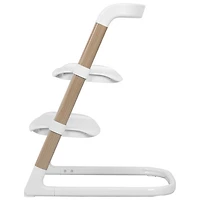 Chaise haute multiniveau RightSeat d'Evenflo - Blanc sel de mer