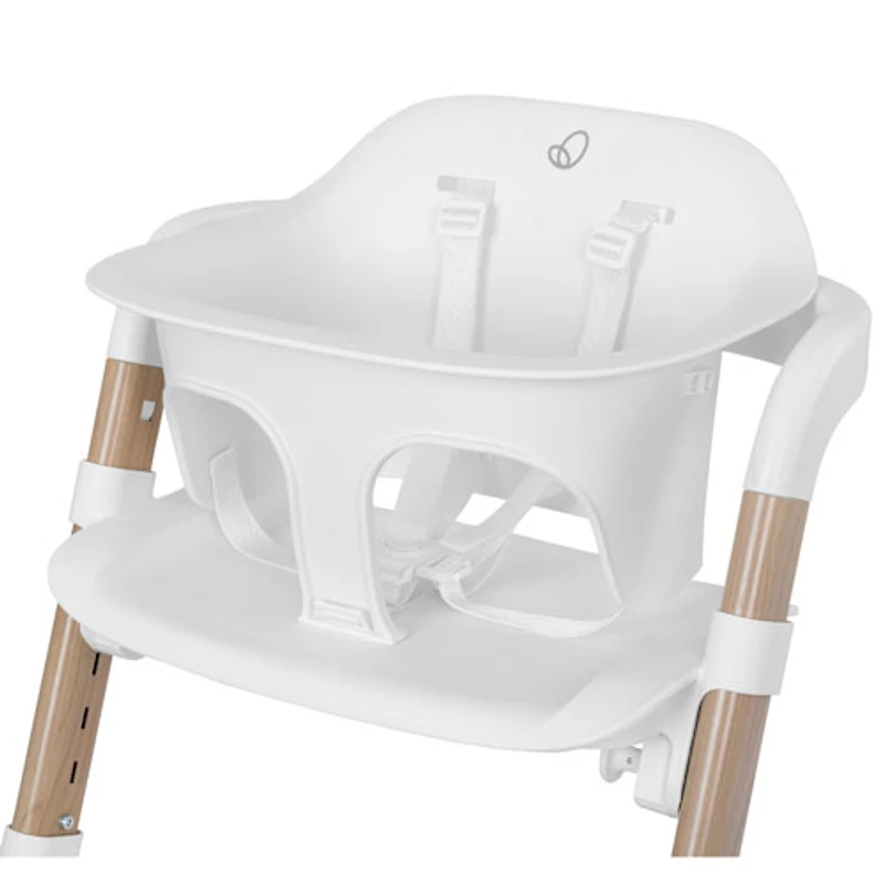 Chaise haute multiniveau RightSeat d'Evenflo - Blanc sel de mer