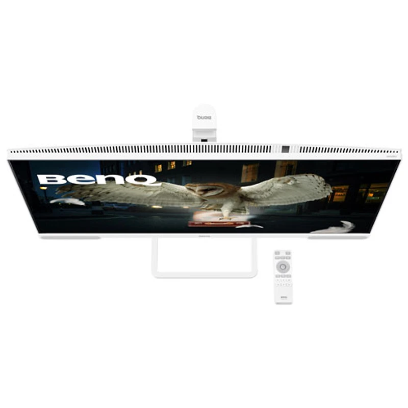 Moniteur de jeu DEL IPS Ultra HD 4K 60 Hz de 31,5 po de BenQ avec temps de réponse gris à gris de 5 ms (EW3290U) - Blanc
