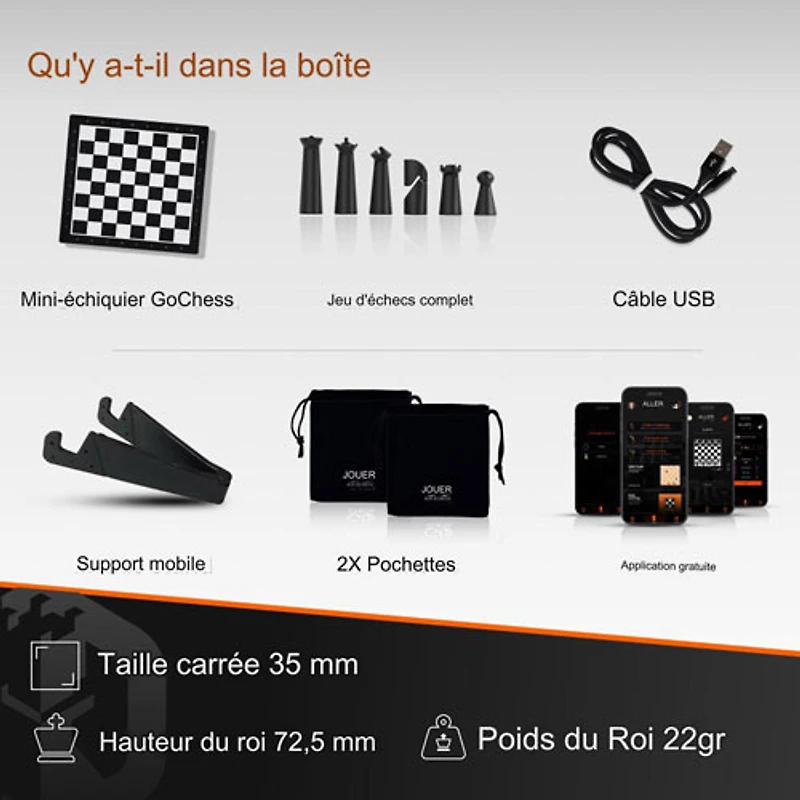 GoChess Mini Chess Set