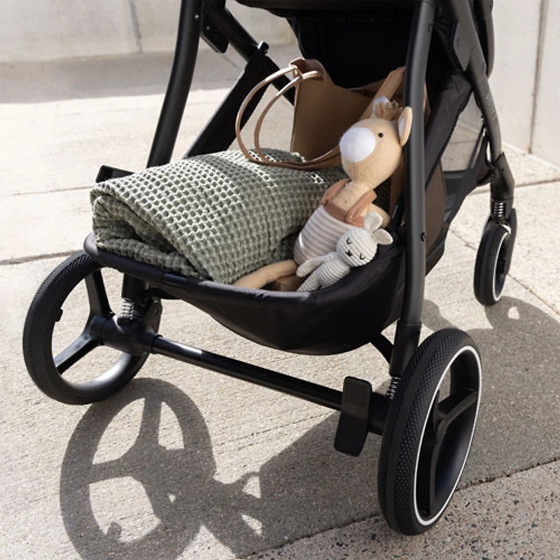 Evenflo Shyft Intuiti Travel System with Revolve180 LiteMax NXT Infant Car Seat - Black