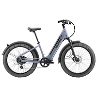 Velotric Nomad 1 Plus Step-Through Electric Bike (750W Motor / Up to 89km Range / 32km/h Top Speed) - Indigo Grey