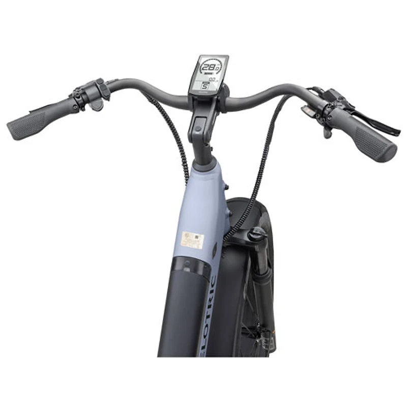 Velotric Nomad 1 Plus Step-Through Electric Bike (750W Motor / Up to 89km Range / 32km/h Top Speed) - Indigo Grey