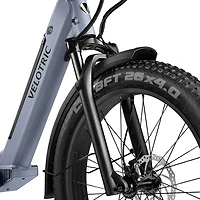 Velotric Nomad 1 Plus Step-Through Electric Bike (750W Motor / Up to 89km Range / 32km/h Top Speed) - Indigo Grey