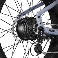 Velotric Nomad 1 Plus Step-Through Electric Bike (750W Motor / Up to 89km Range / 32km/h Top Speed) - Indigo Grey