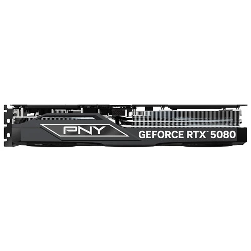 Carte graphique GeForce RTX 5080 de PNY avec mémoire GDDR7 de 16 Go