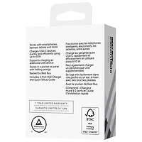 Best Buy Essentials 65W USB-C/USB-A Wall Charger Kit (BE-PW65ACB25-C) - Only at Best Buy