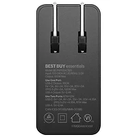 Best Buy Essentials 100W USB-C/USB-A Wall Charger Kit (BE-PW100ACB25-C) - Only at Best Buy
