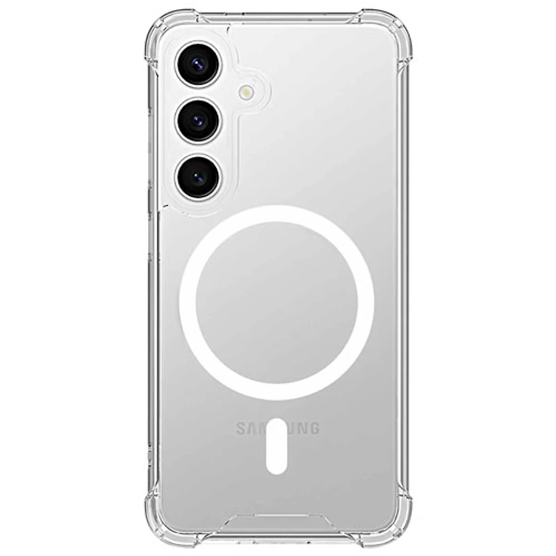 Blu Element DropZone Rugged Fitted Hard Shell Case for Galaxy S25 Plus - Clear