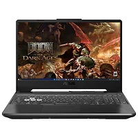 Portable de jeu de 15,6 po TUF Gaming A15 d'ASUS - Noir graphite (Ryzen 5 7535HS d'AMD/RAM 16 Go/SSD 1 To/GeForce RTX 3050)