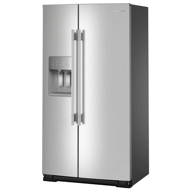 KitchenAid 36" 20.6 Cu. Ft. Side-By-Side Refrigerator w/ Water & Ice Dispenser (KRSC536RPS) - Fingerprint Resistant SS