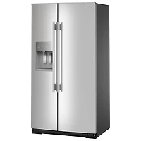 KitchenAid 36" 20.6 Cu. Ft. Side-By-Side Refrigerator w/ Water & Ice Dispenser (KRSC536RPS) - Fingerprint Resistant SS